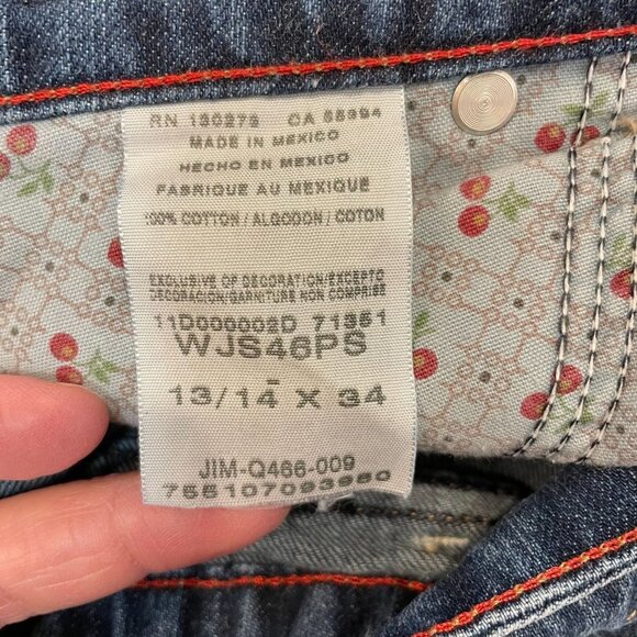 Women's Twenty X, Wrangler Jean Co, Jackson Lower Rise, Size 13/14x34 - Picture 13 of 16